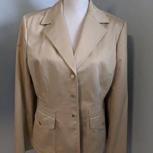 Tahari cream blazer /jacket